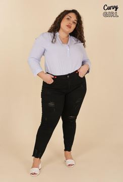 Picture of PLUS SIZE STRETCH SKINNY BLAC
